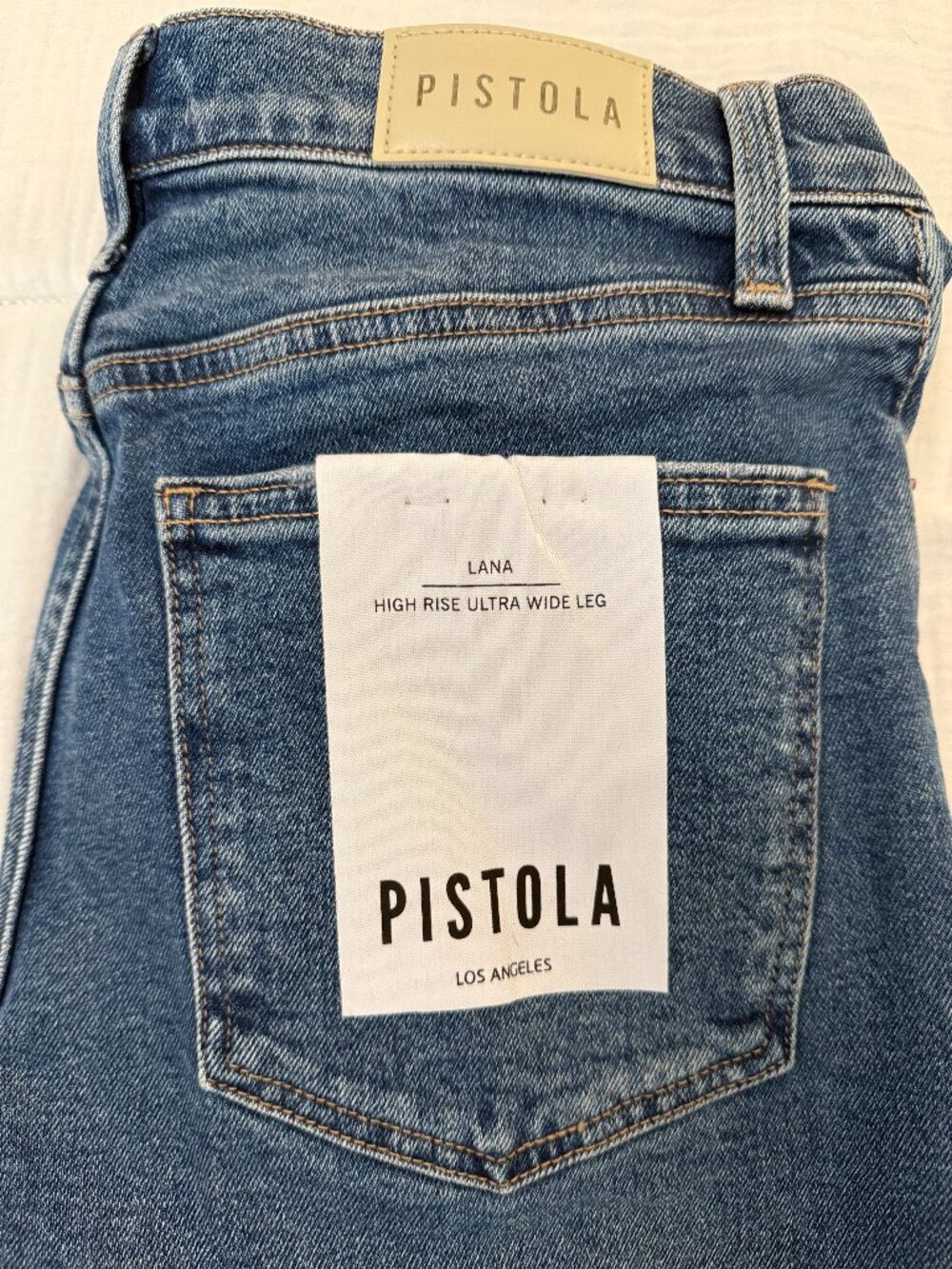 PETITE Lana High Rise Ultra Wide Leg Jean